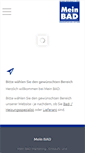 Mobile Screenshot of meinbad.de